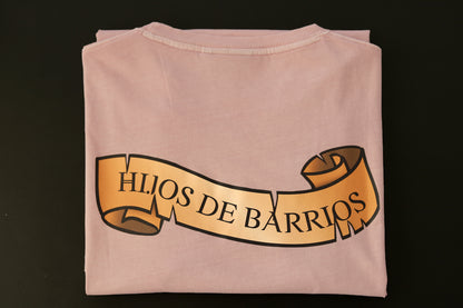 Vestido "Hijos de Barrios" en Rosa Pálido